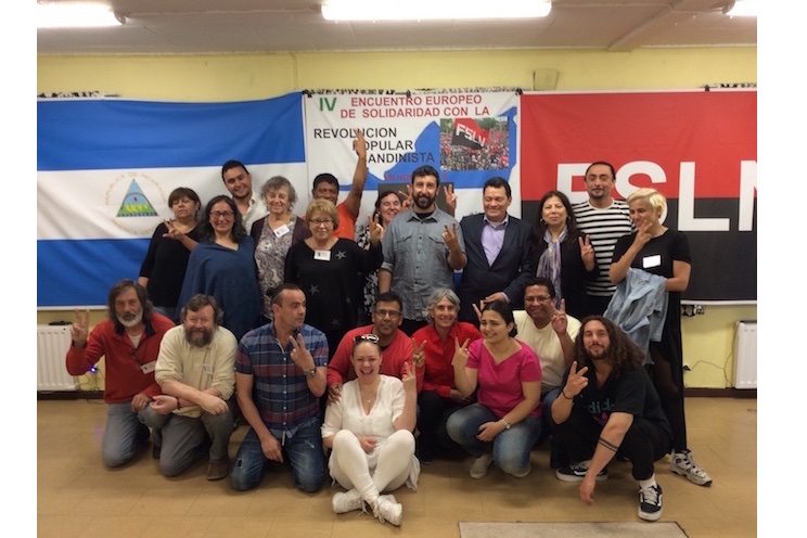 Realizan IV Encuentro Europeo de Solidaridad con la Revolución Popular Sandinista 