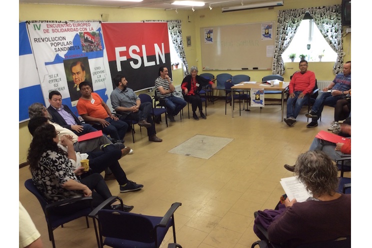 Realizan IV Encuentro Europeo de Solidaridad con la Revolución Popular Sandinista 
