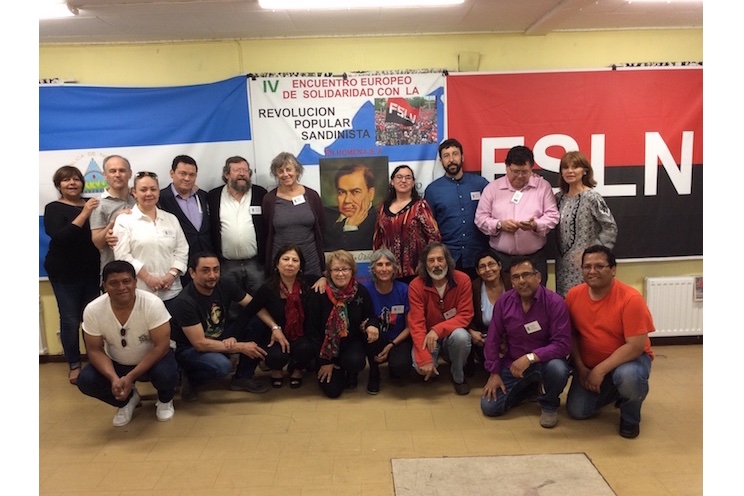 Realizan IV Encuentro Europeo de Solidaridad con la Revolución Popular Sandinista 