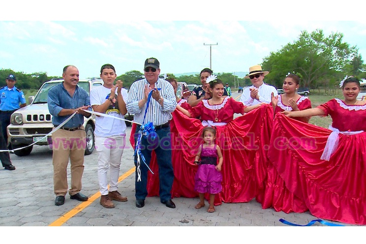 Gobierno Sandinista inaugura proyecto vial en Empalme Las Marías-Mina el Limón-Malpaisillo-San Isidro
