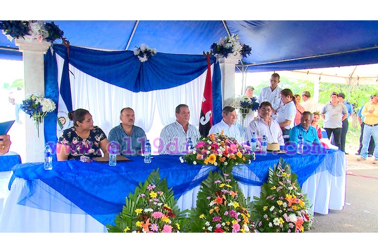 Gobierno Sandinista inaugura proyecto vial en Empalme Las Marías-Mina el Limón-Malpaisillo-San Isidro