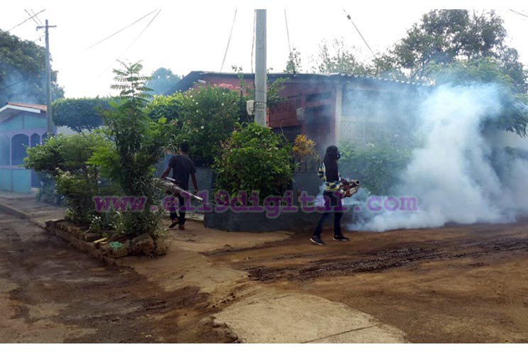 Colonia Managua al frente de la lucha anti epidémica