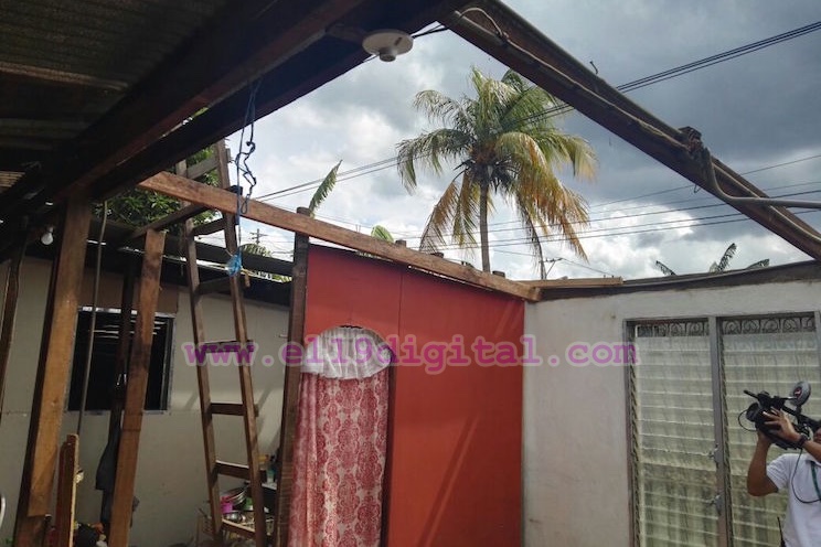 Familias afectadas por lluvias y fuertes vientos reciben asistencia solidaria de gobierno