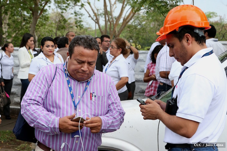 Fuertes sismos en Managua