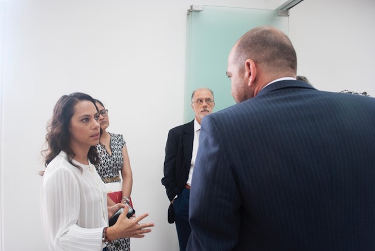 Jefe del Departamento de Promoción y Cooperación Cultural de AECID visita la Cinemateca Nacional