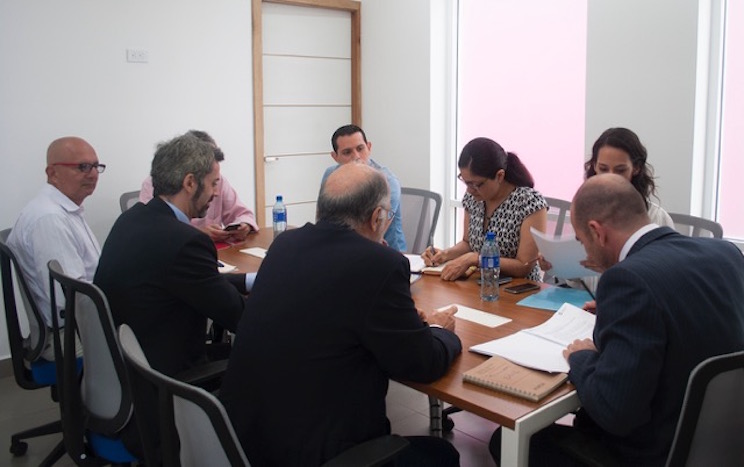 Jefe del Departamento de Promoción y Cooperación Cultural de AECID visita la Cinemateca Nacional