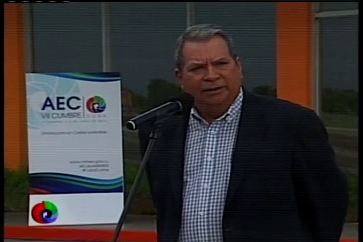 Vicepresidente Halleslevens llega a Cuba para participar en la VII Cumbre de la Asociación de Estados del Caribe