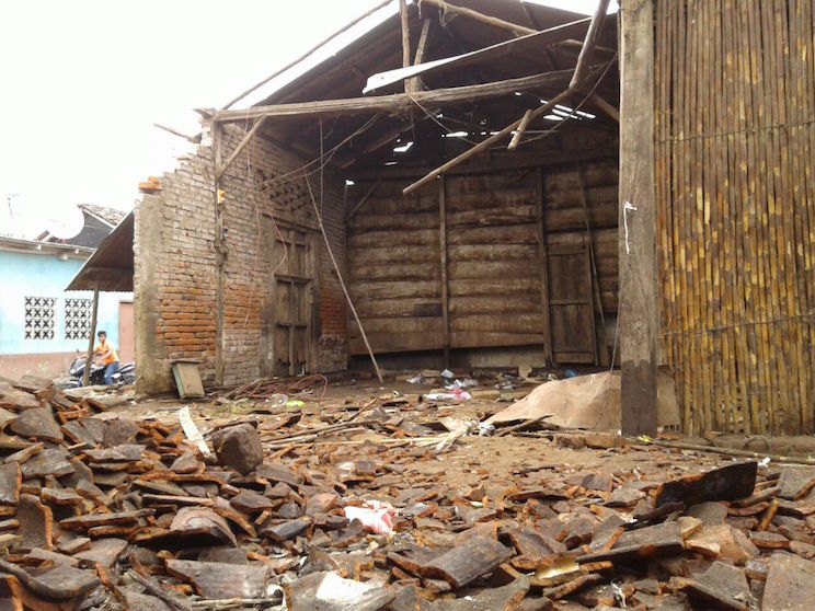 Reportan afectaciones por lluvias