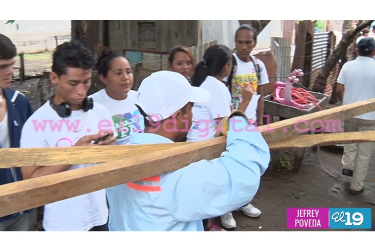 Alcaldía de Managua asiste a familias afectadas por las constantes lluvias