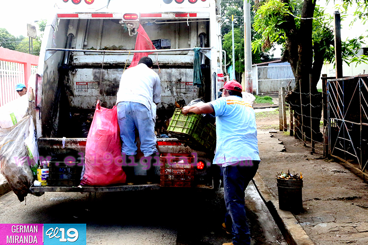 Recolección de basura garantiza la salud de habitantes del Pablo Ubeda