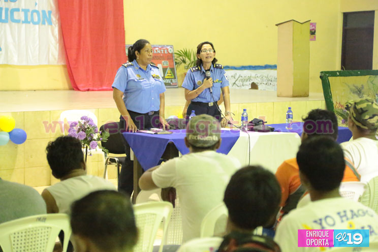 Policía Nacional celebra encuentro con jóvenes del distrito IV de Managua