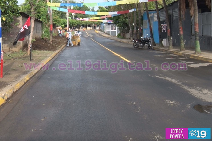 Colonia Miguel Bonilla estrena nuevas calles