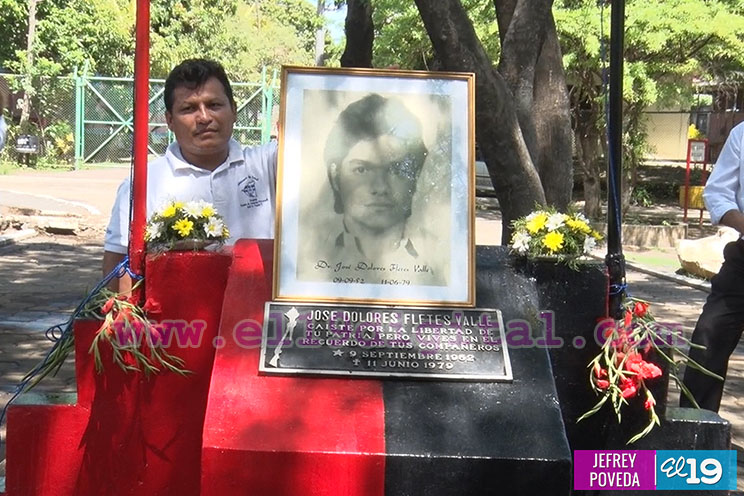 Trabajadores del Hospital Psicosocial recuerdan al mártir doctor José Dolores Fletes