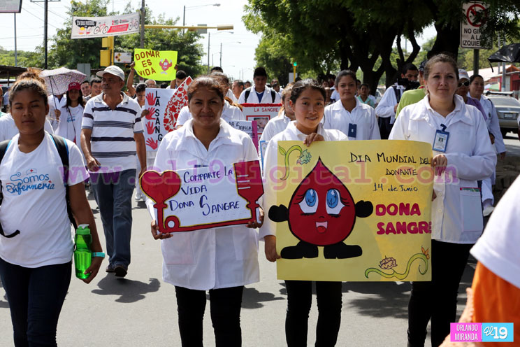 Celebran el Día Mundial del Donante de Sangre