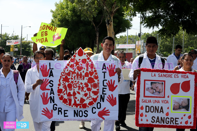 Celebran el Día Mundial del Donante de Sangre
