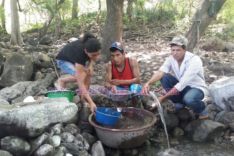 Reportan aparecimiento de fuentes de aguas termales en Isla Campuzano de Chinandega
