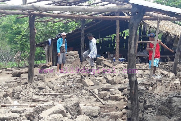Reportan aparecimiento de fuentes de aguas termales en Isla Campuzano de Chinandega