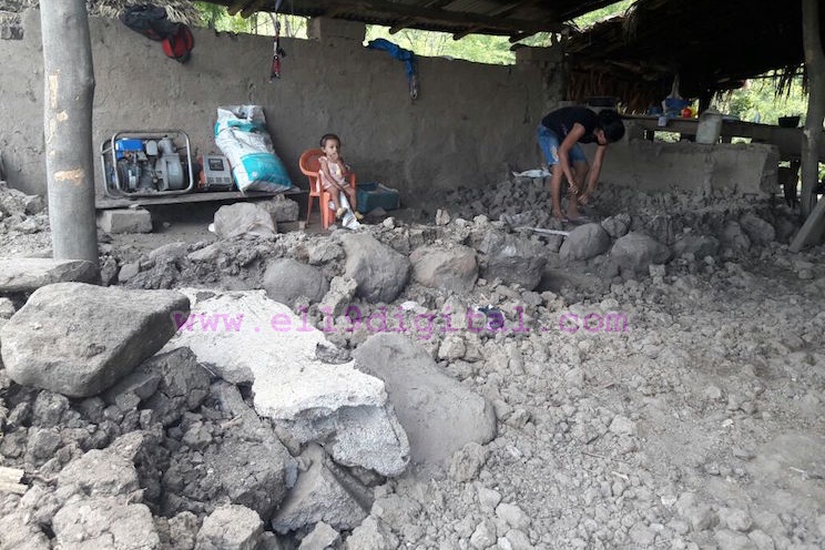 Reportan aparecimiento de fuentes de aguas termales en Isla Campuzano de Chinandega