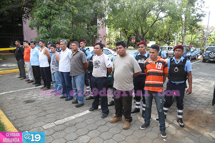 Policía Nacional detiene a delincuentes que operaban en motocicletas