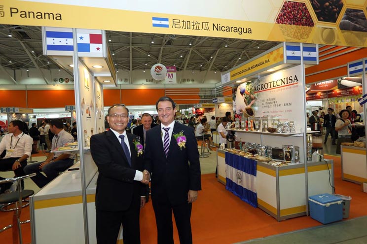Delegación de Nicaragua participa en la Feria Food Taipei 2016