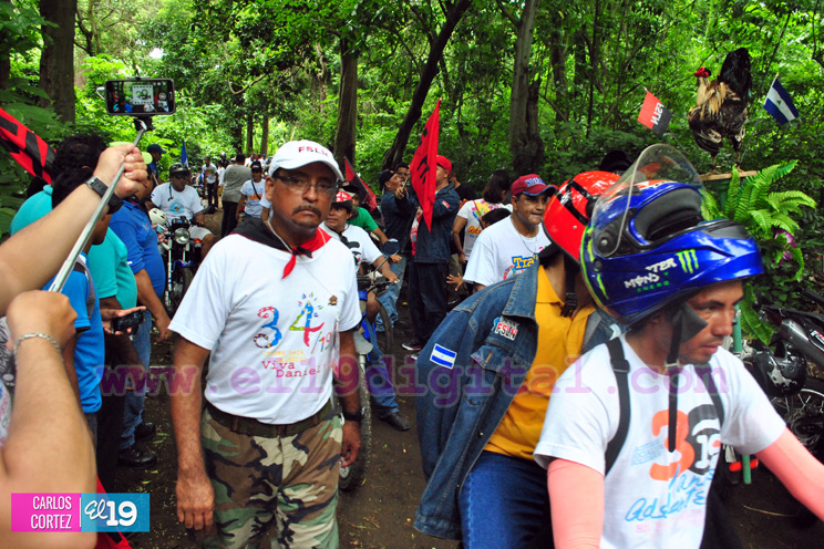 Pueblo nicaragüense revive la gesta heroica del Repliegue al Vapor