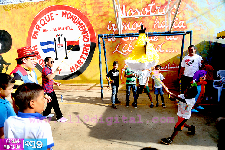 Niñ@s ofrecen un tierno homenaje a los Héroes y Mártires del Barrio San José Oriental  