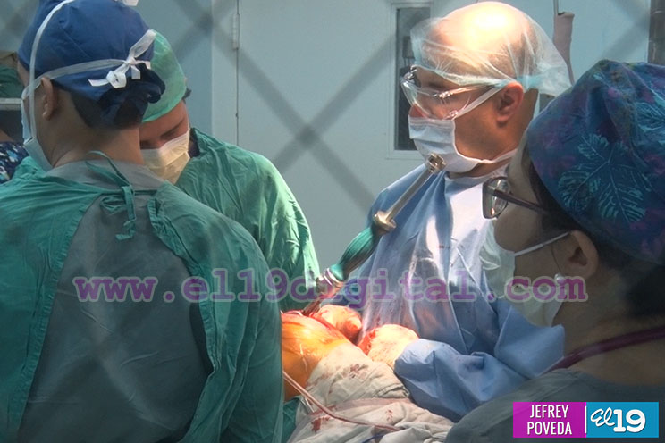 Brigada médica La Merced de EEUU inicia cirugías ortopédicas en Manolo Morales 