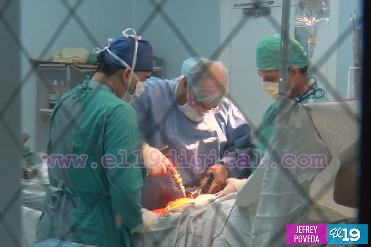 Brigada médica La Merced de EEUU inicia cirugías ortopédicas en Manolo Morales 