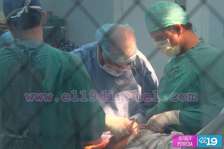 Brigada médica La Merced de EEUU inicia cirugías ortopédicas en Manolo Morales 
