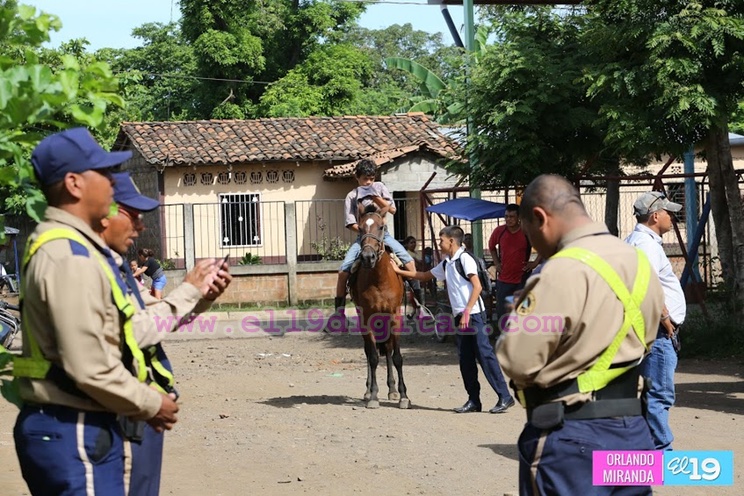Chinandega participa masivamente en ejercicio de protección