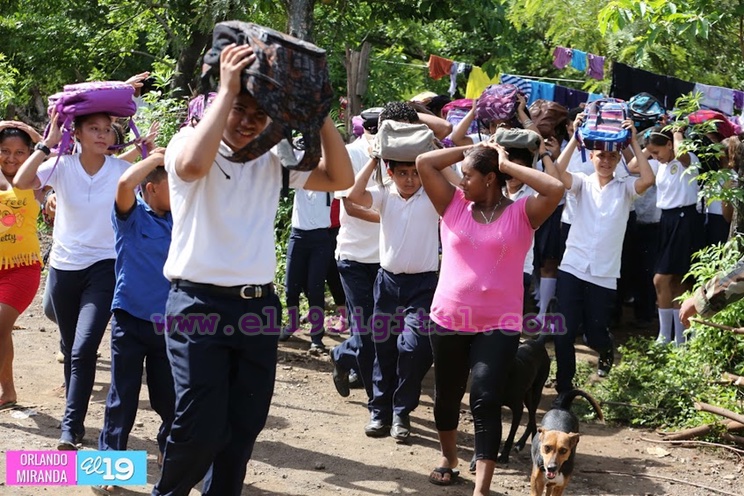 Chinandega participa masivamente en ejercicio de protección