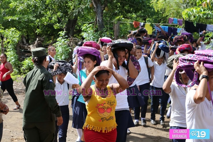 Chinandega participa masivamente en ejercicio de protección