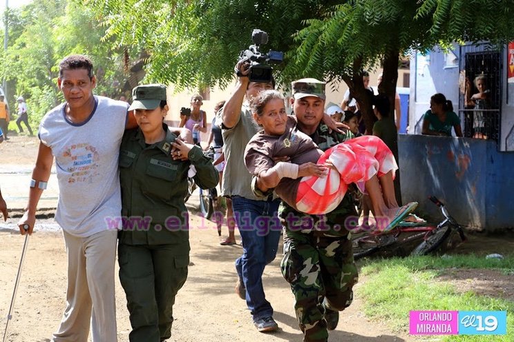 Chinandega participa masivamente en ejercicio de protección