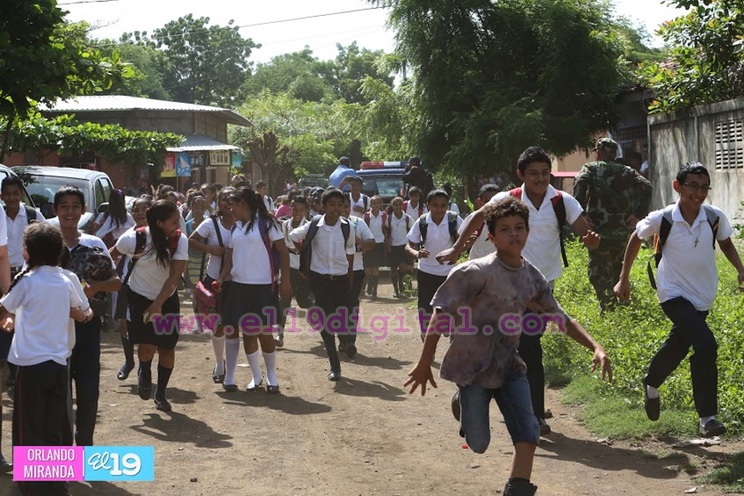Chinandega participa masivamente en ejercicio de protección