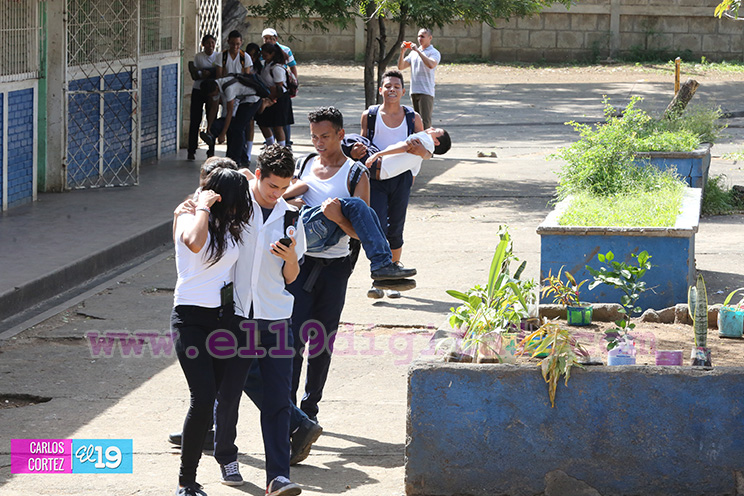 Comunidad educativa se suma al segundo Ejercicio Nacional de Protección con Enfoque de Amenazas Múltiples 