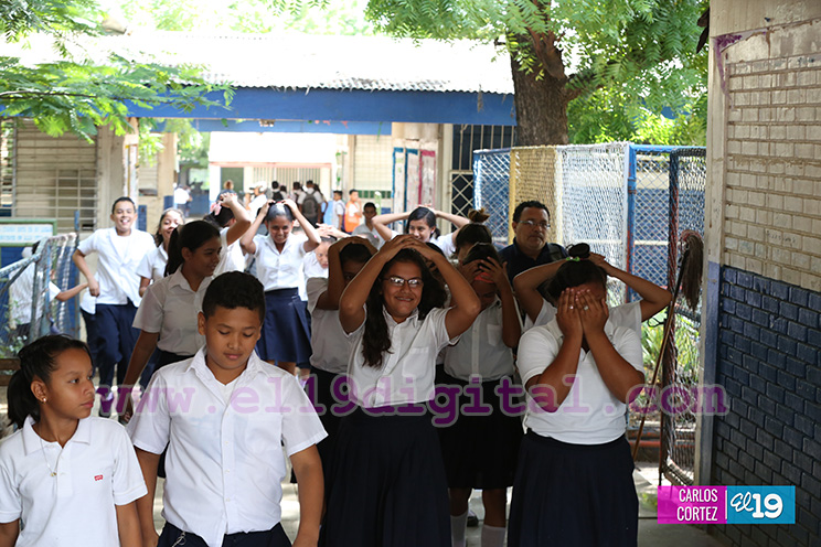 Comunidad educativa se suma al segundo Ejercicio Nacional de Protección con Enfoque de Amenazas Múltiples 