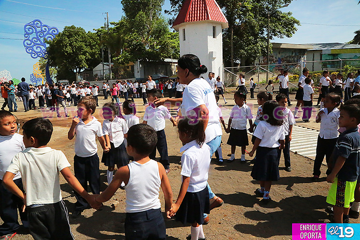 Familias de Managua participan del Segundo Ejercicio Nacional de Protección ante Múltiples Amenazas