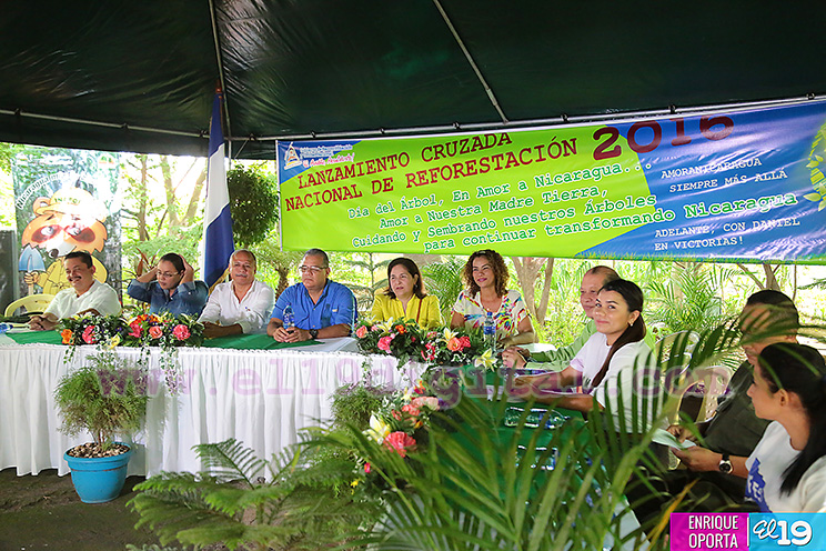 Gobierno Sandinista lanza Cruzada Nacional de Reforestación