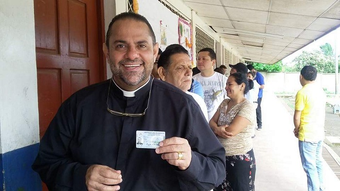 Padre Neguib Eslaquit invita a nicaragüenses a participar en el proceso de verificación ciudadana