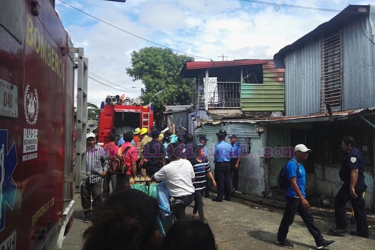 Incendio controlado en barrio anexo San Antonio