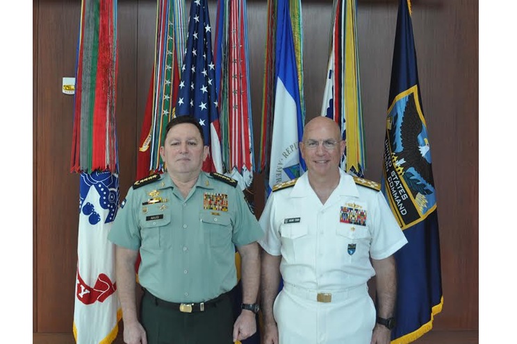 Visita de Trabajo del Comandante en Jefe del Ejército de Nicaragua al Comando Sur de los Estados Unidos