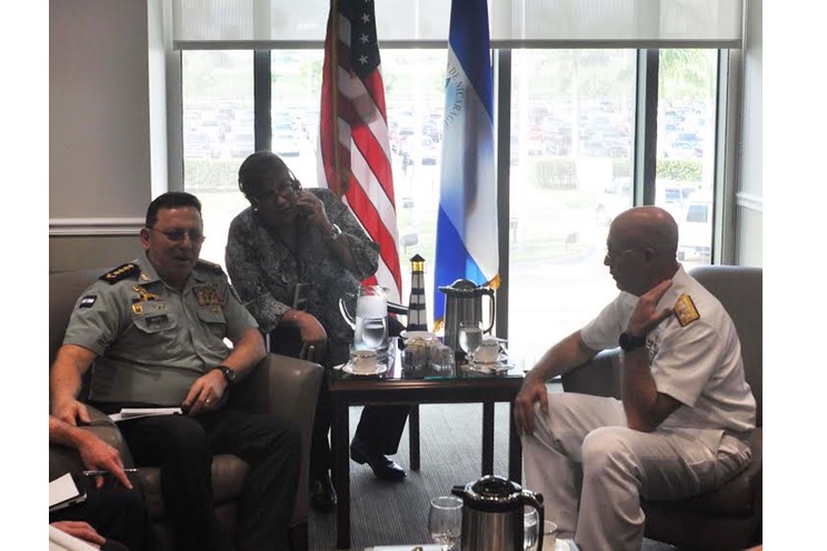 Visita de Trabajo del Comandante en Jefe del Ejército de Nicaragua al Comando Sur de los Estados Unidos