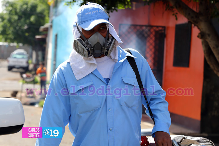 Barrios de Managua comprometidos con la lucha antiepidémica