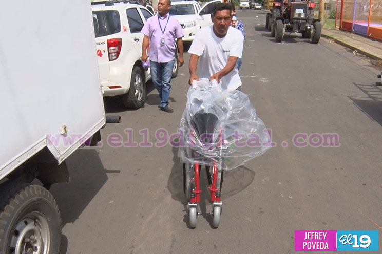 Tod@s Con Voz entrega de Medios Auxiliares a personas con discapacidad de Managua