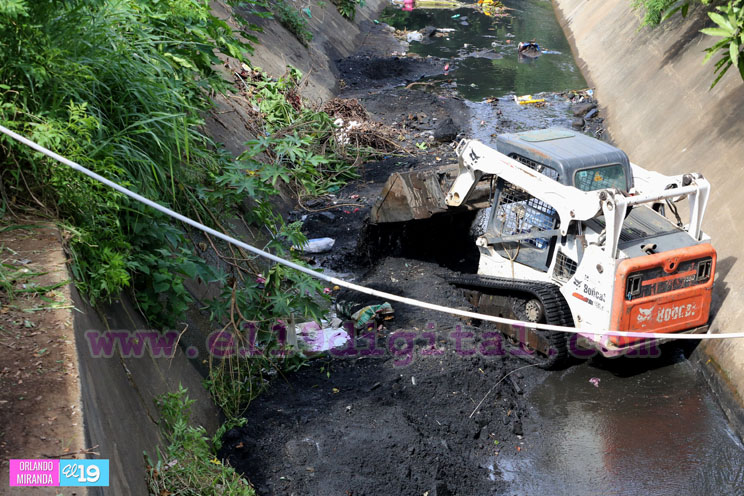 Alcaldía de Managua avanza en la tercera etapa del plan de limpieza de cauces
