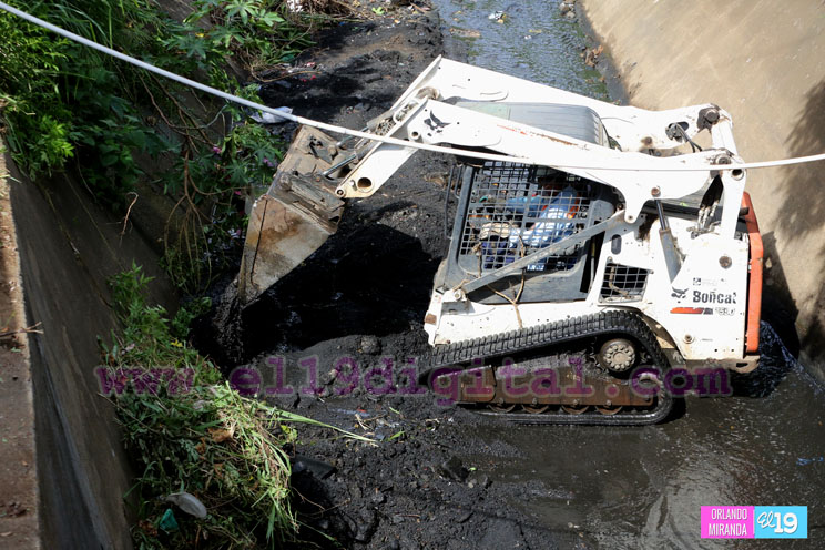 Alcaldía de Managua avanza en la tercera etapa del plan de limpieza de cauces