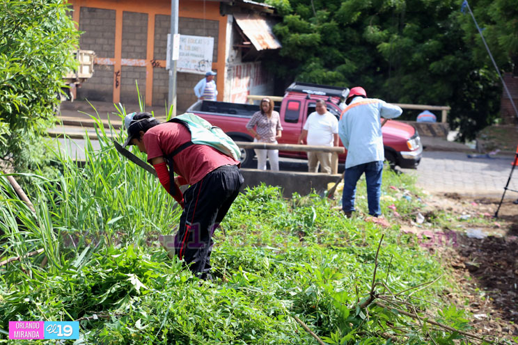 Alcaldía de Managua avanza en la tercera etapa del plan de limpieza de cauces