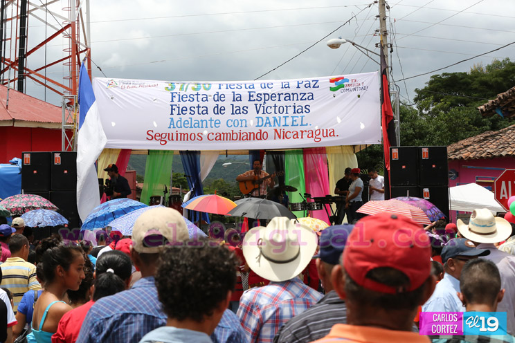 Achuapa conmemora 37 años de su liberación y celebra con alegría los Nuevos Tiempos de Paz y Progreso