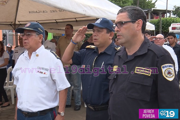 Inauguran nueva estación de bomberos en Masaya