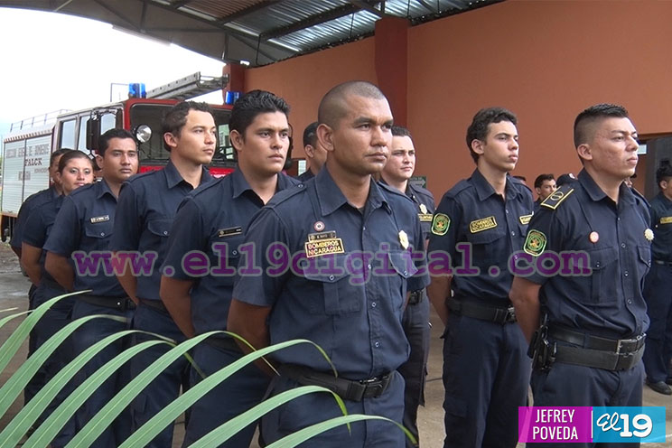 Inauguran nueva estación de bomberos en Masaya